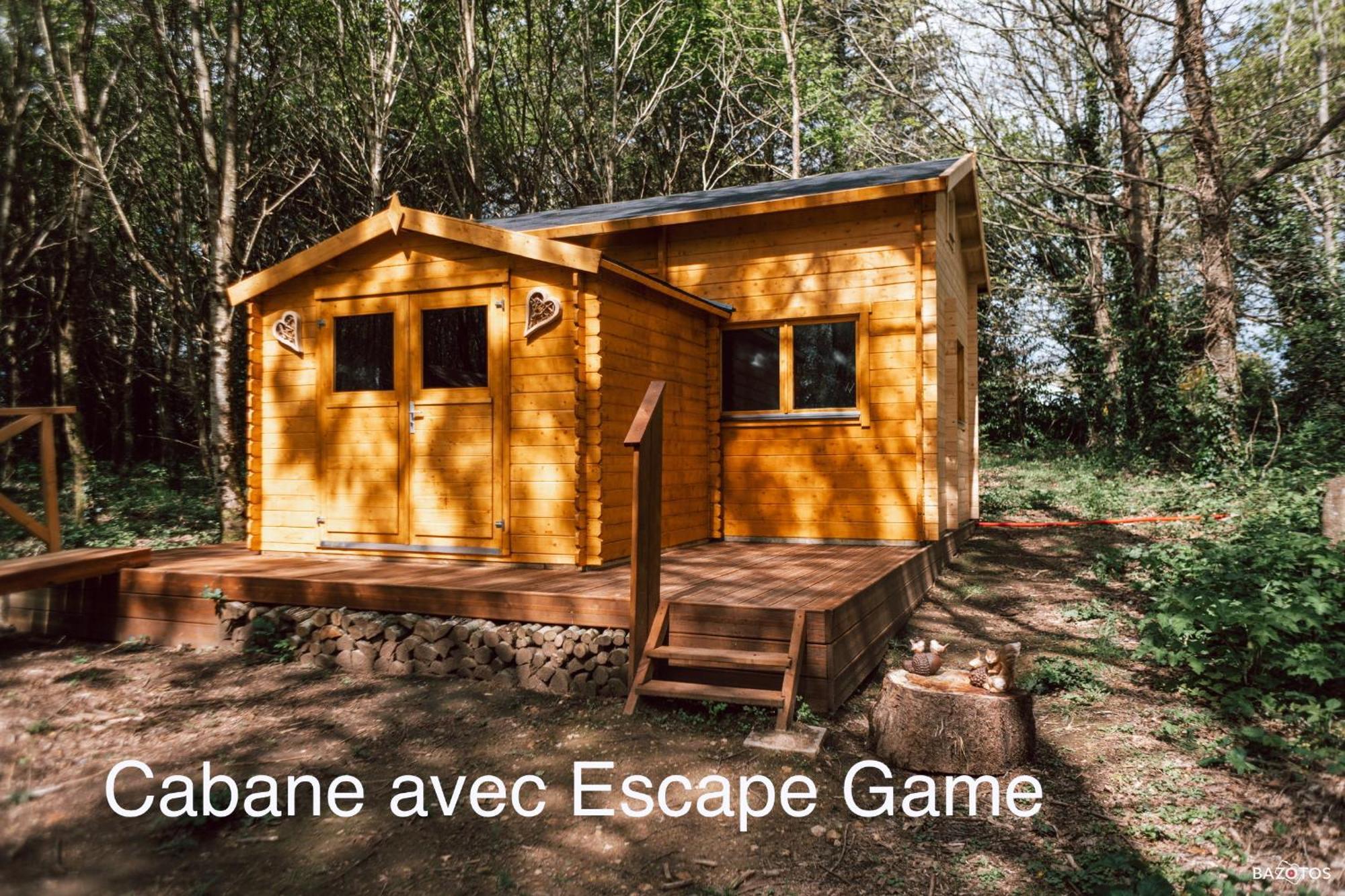 Cabane Insolite Avec Escape Game Saint-Evarzec Exterior photo