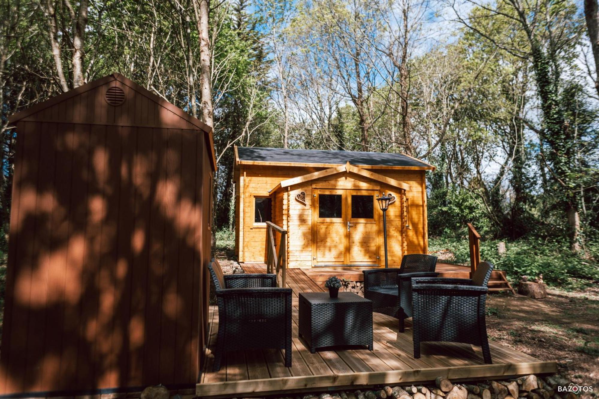Cabane Insolite Avec Escape Game Saint-Evarzec Exterior photo